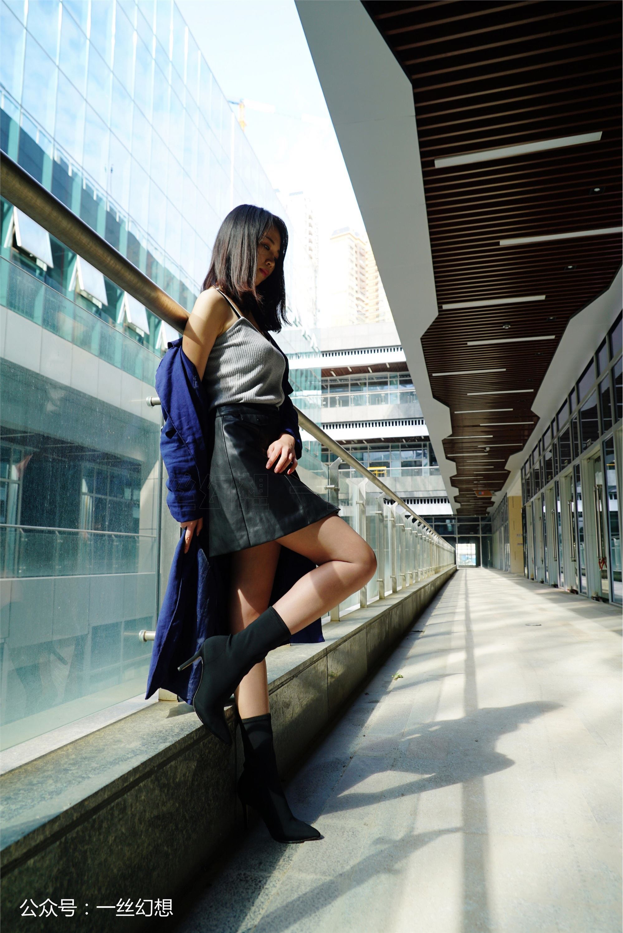 高丝女子图鉴 袜小喵×一丝幻想 NZ020 茜茜